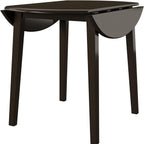 Signature Design by Ashley Hammis Round Dining Room Drop Leaf Table, Dark Brown - Grand Goldman