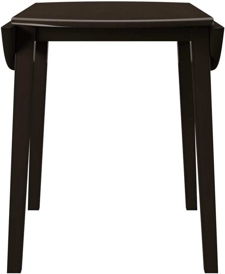 Signature Design by Ashley Hammis Round Dining Room Drop Leaf Table, Dark Brown - Grand Goldman