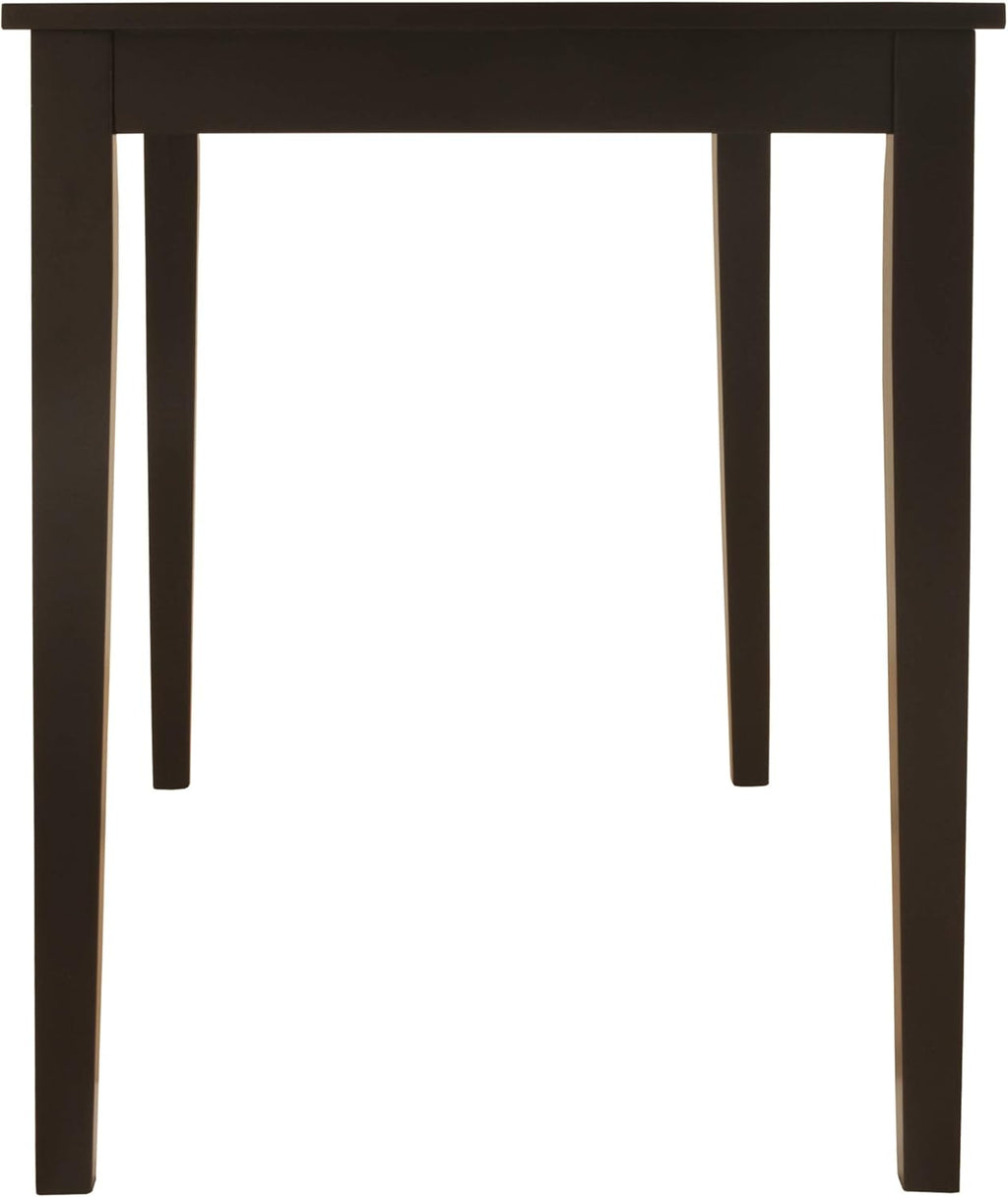 Signature Design by Ashley Kimonte Rectangular Dining Room Table, Black - Grand Goldman