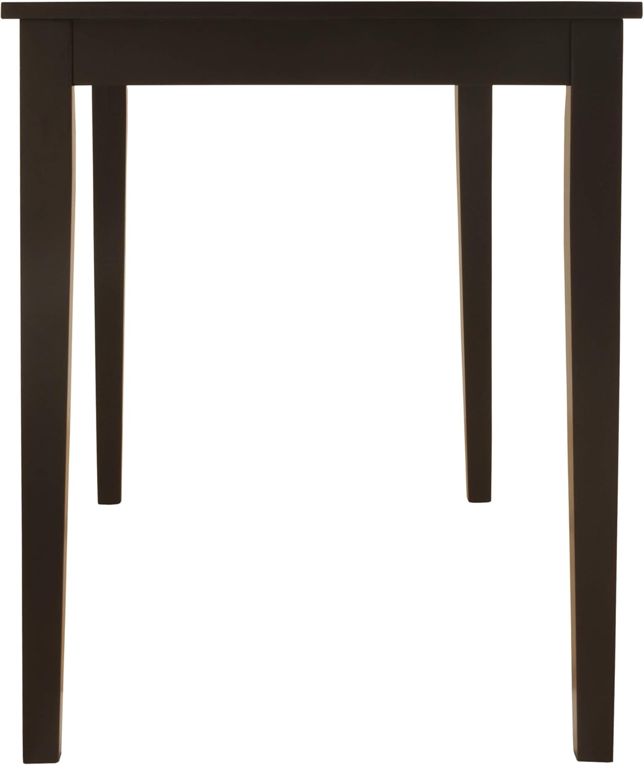 Signature Design by Ashley Kimonte Rectangular Dining Room Table, Black - Grand Goldman