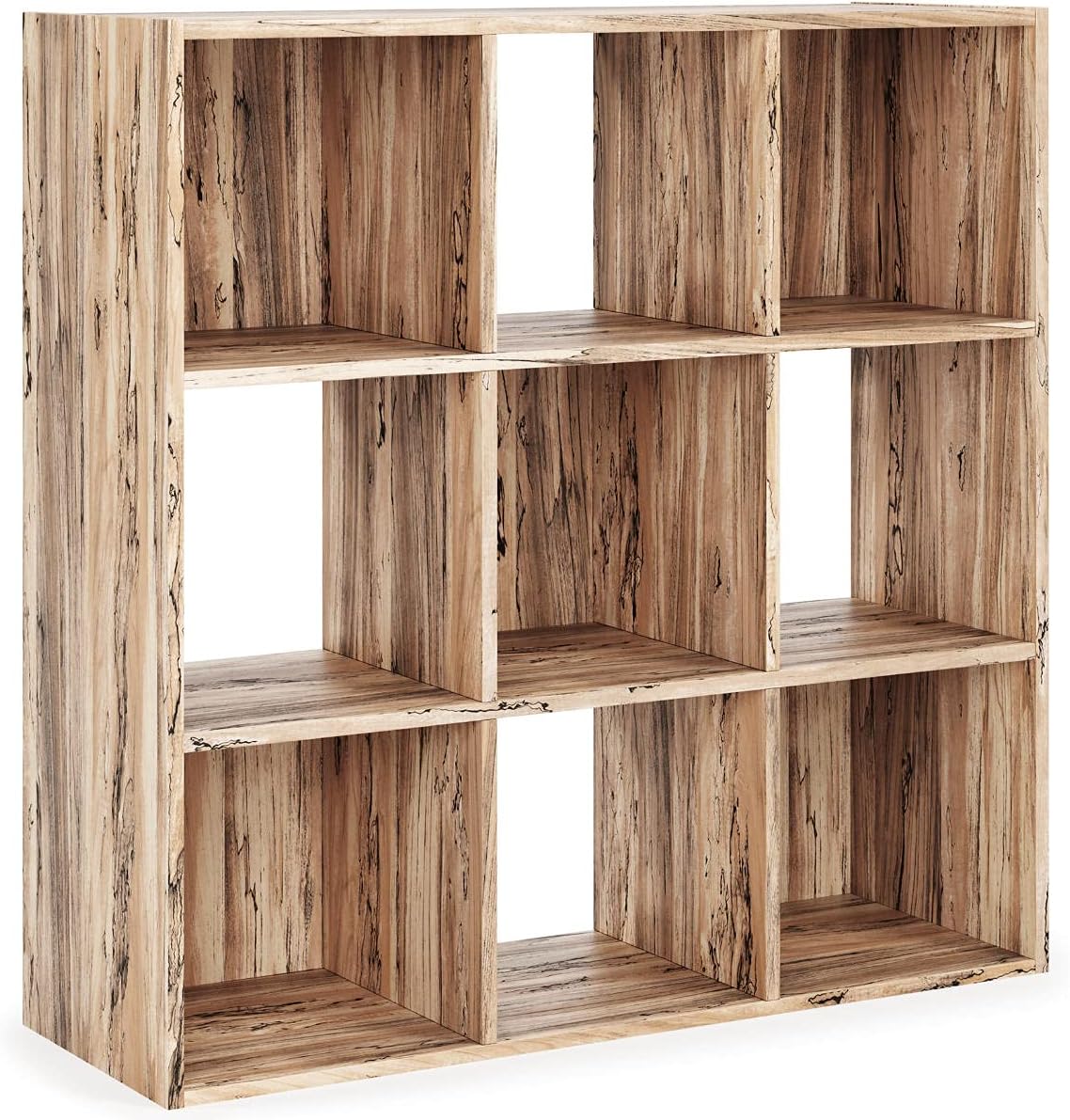 Signature Design by Ashley Langdrew 8 Cube Storage Organizer or Bookcase, Black - Grand Goldman