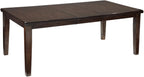 Signature Design by Ashley Ralene Traditional Dining Room Extension Table, Medium Brown - Grand Goldman
