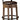 Signature Design by Ashley Valebeck Rustic Farmhouse 24.5” Counter Height Swivel Bar Stool, Brown - Grand Goldman