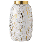 Simple And Modern Gold-painted Light Luxury Living Room Ceramic Vase - Grand Goldman