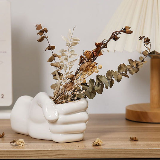 Simple Ceramic Vases Home Furnishings Living Room Flower Arrangements - Grand Goldman