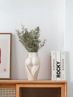 Simple Modern Ceramic Flower Vase - Grand Goldman