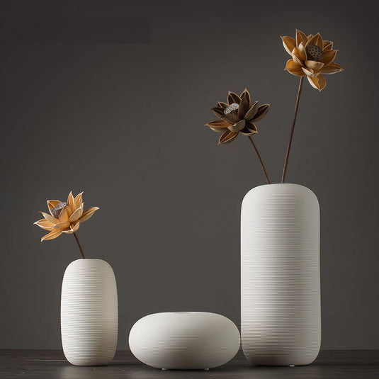 Simple Modern Ceramic Vase Decorations - Grand Goldman