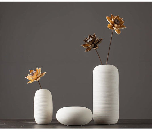 Simple Modern Ceramic Vase Decorations - Grand Goldman