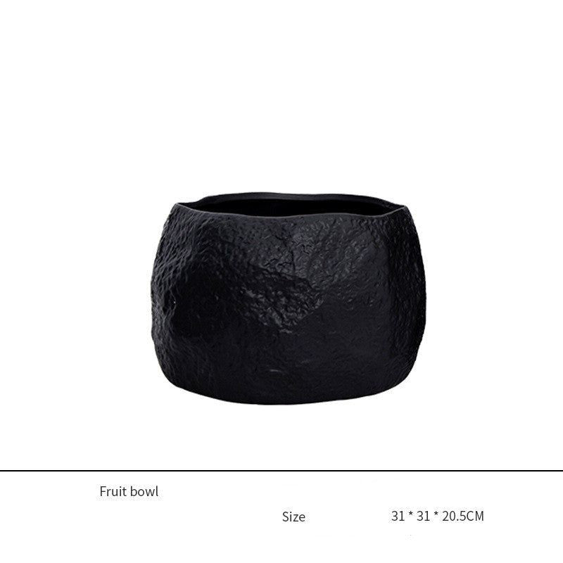 Simple Nordic Handmade Ceramic Creative Natural Vase - Grand Goldman