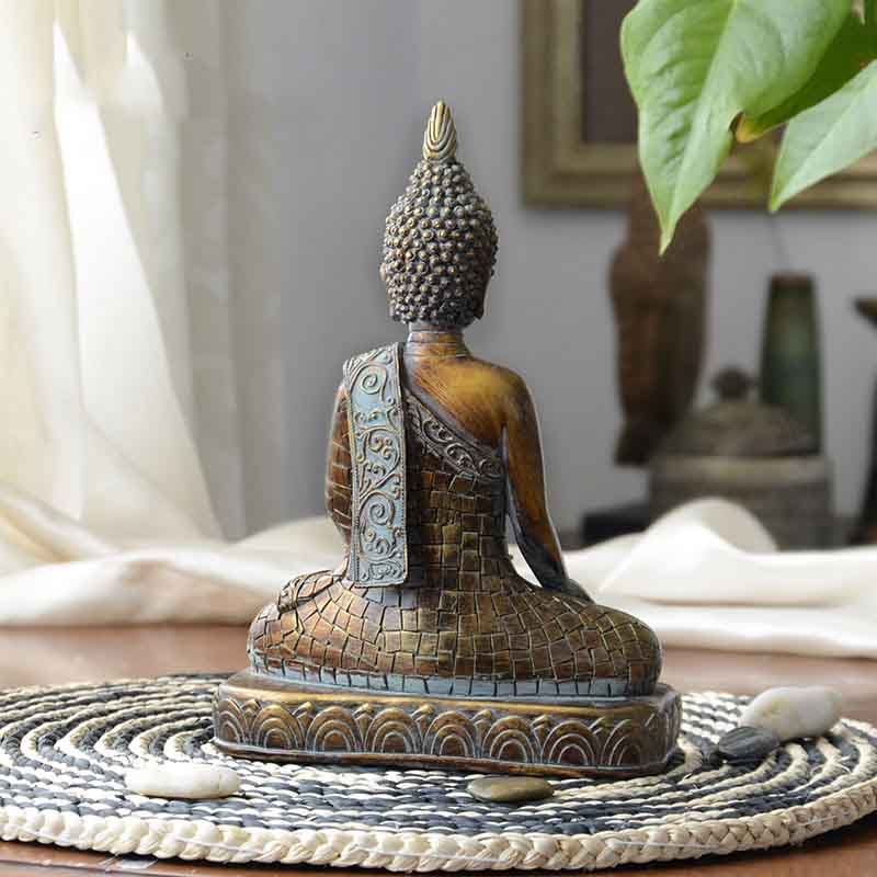 Simple Ornaments Of Buddha Statue Of Sakyamuni Tathagata - Grand Goldman