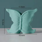 Simple Solid Color Ceramic Vases European Flower Arrangement Plant Pots - Grand Goldman