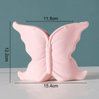 Simple Solid Color Ceramic Vases European Flower Arrangement Plant Pots - Grand Goldman