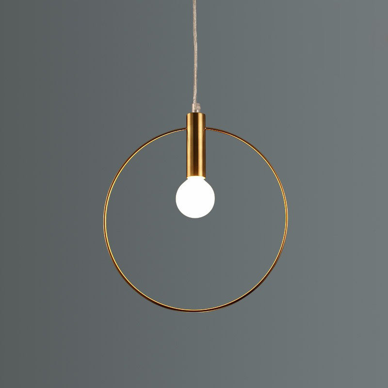 Simple wrought iron post-modern chandelier - Grand Goldman