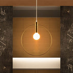 Simple wrought iron post-modern chandelier - Grand Goldman