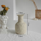 Simplicity Ceramic Vase Dry Flower Arrangement Home Decoration Ornament Living Room Display Art Vases - Grand Goldman