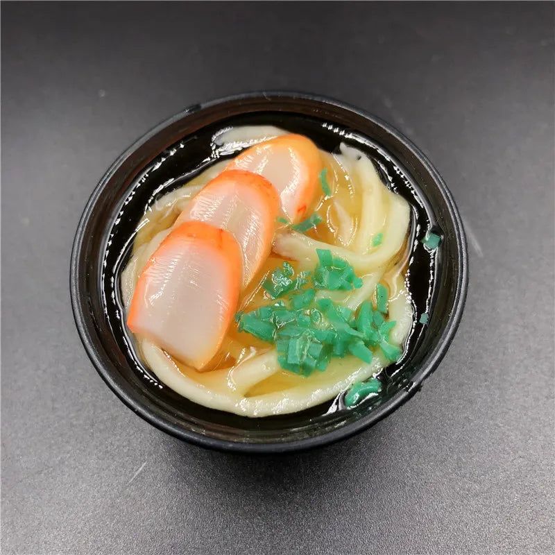 Simulation Food Refrigerator Stickers Japanese-Style Stretched Noodles 3D Magnetic Creative Foreign Trade Fridge Magnet Decor - Grand Goldman