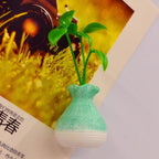 Simulation Vase Refrigerator Stickers Flower Pot Magnetic Stickers Decoration Crafts Gifts Fridge Magnet  Decorative Magnets - Grand Goldman