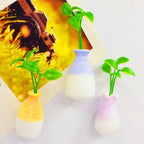Simulation Vase Refrigerator Stickers Flower Pot Magnetic Stickers Decoration Crafts Gifts Fridge Magnet  Decorative Magnets - Grand Goldman