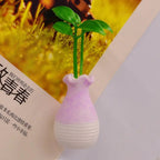 Simulation Vase Refrigerator Stickers Flower Pot Magnetic Stickers Decoration Crafts Gifts Fridge Magnet  Decorative Magnets - Grand Goldman