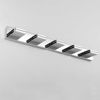 SineRise LED Modern Bathroom Vanity Light Fixtures (3-Light, 24-Inch), Matte Black Modern Acrylic Bathroom Wall Lighting Fixtures Over Mirror (Cool White 6000K) - Grand Goldman