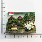 Singapore Fridge Magnet Souvenirs Attractions Punch Merlion 3d Tourist  Fluorescent Magnetic Fridge Stickers Collection Gifts - Grand Goldman
