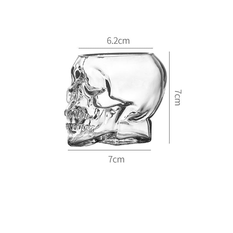 Skull Wine Glass Halloween Special-shaped Personality Juice Glass Whiskey Glass - Grand Goldman