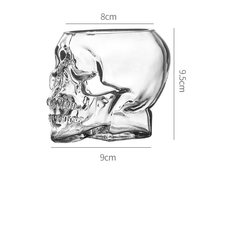 Skull Wine Glass Halloween Special-shaped Personality Juice Glass Whiskey Glass - Grand Goldman