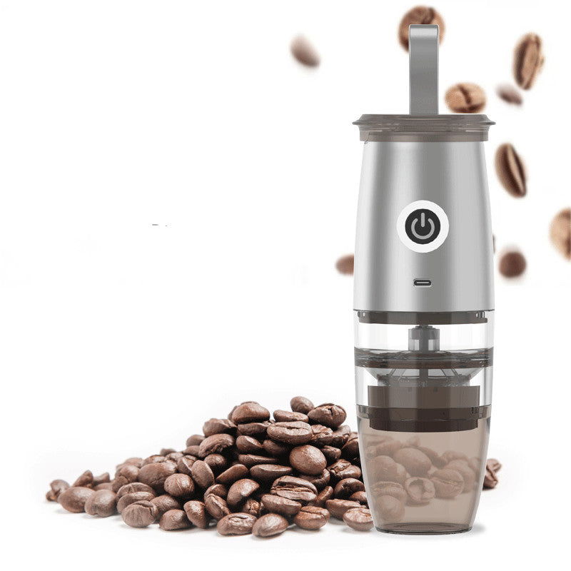 Small Coffee Machine Portable Coffee Bean Grinder USB Electric Manual Integrated - Grand Goldman