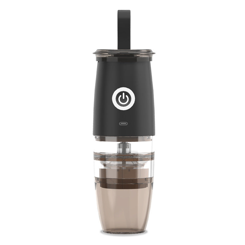 Small Coffee Machine Portable Coffee Bean Grinder USB Electric Manual Integrated - Grand Goldman