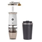 Small Coffee Machine Portable Coffee Bean Grinder USB Electric Manual Integrated - Grand Goldman