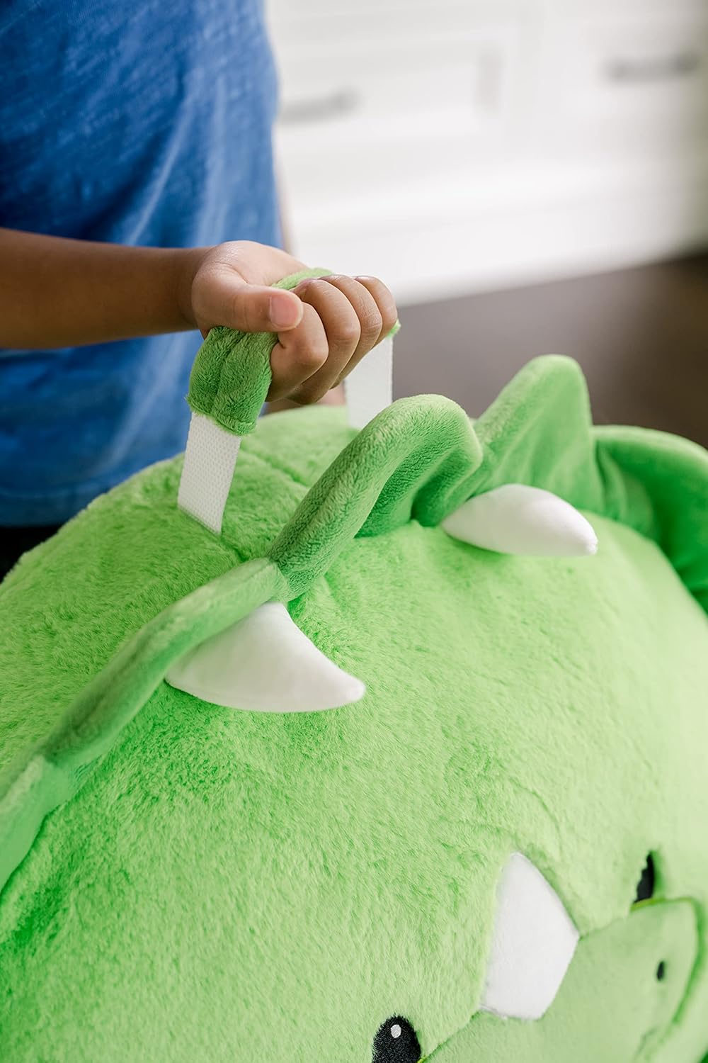 Soft Landing - Elite Seats - Premium Character Sofa Seat & Transformable Fold-Out Lounger with Carrying Handle – Dino - Grand Goldman