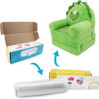 Soft Landing - Elite Seats - Premium Character Sofa Seat & Transformable Fold-Out Lounger with Carrying Handle – Dino - Grand Goldman