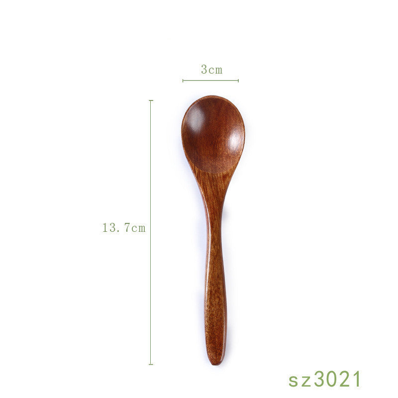 Solid Wood Spoon Japanese Honey Spoon - Grand Goldman