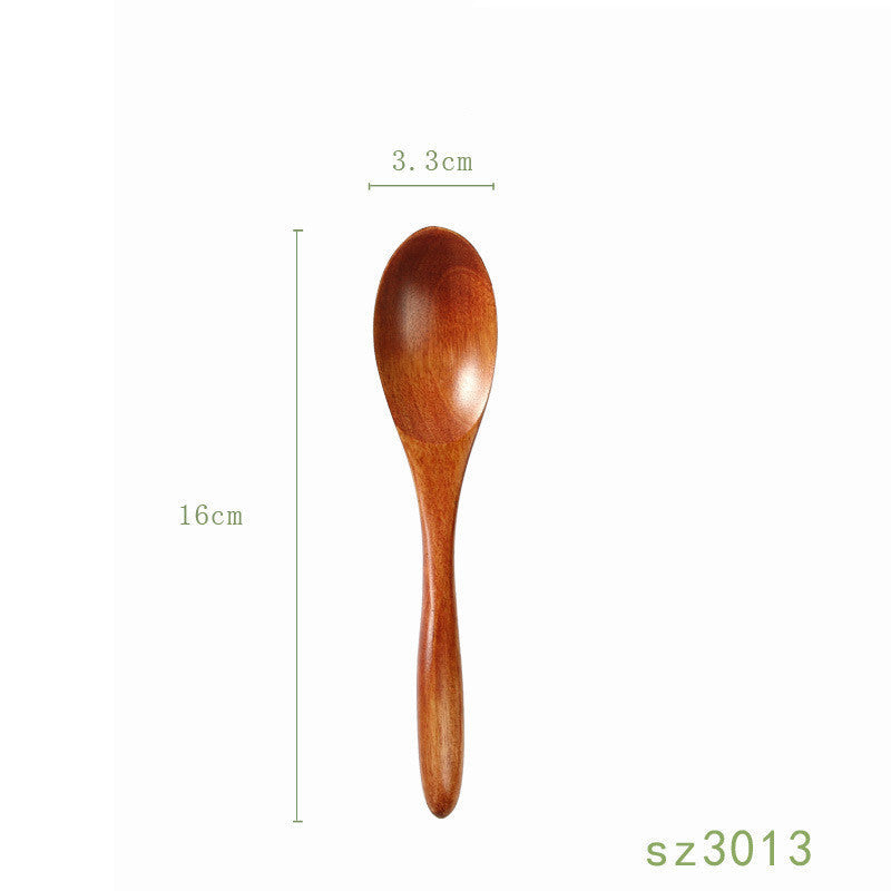 Solid Wood Spoon Japanese Honey Spoon - Grand Goldman