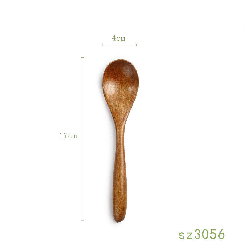 Solid Wood Spoon Japanese Honey Spoon - Grand Goldman