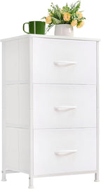 Somdot Tall Dresser for Bedroom with 5 Drawers, Storage Chest of Drawers with Removable Fabric Bins for Closet Bedside Nursery Laundry Living Room Entryway Hallway, Black - Grand Goldman