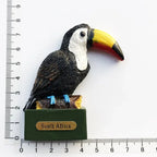 South Africa 3D Animal Tourist Souvenirs Fridge Magnet Refrigerator Sticker Africa's Big Five Resin Painted Crafts Gift Idea - Grand Goldman