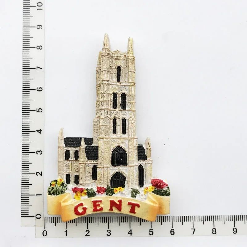 Spain Colosseo Roma Italy Austria Belgium Chile  Holland Santiago England Dominican Eilat Switzerland Portugal Fridge Magnets - Grand Goldman