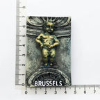 Spain Colosseo Roma Italy Austria Belgium Chile  Holland Santiago England Dominican Eilat Switzerland Portugal Fridge Magnets - Grand Goldman