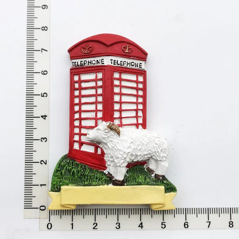 Spain Colosseo Roma Italy Austria Belgium Chile  Holland Santiago England Dominican Eilat Switzerland Portugal Fridge Magnets - Grand Goldman