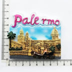 Spain Colosseo Roma Italy Austria Belgium Chile  Holland Santiago England Dominican Eilat Switzerland Portugal Fridge Magnets - Grand Goldman