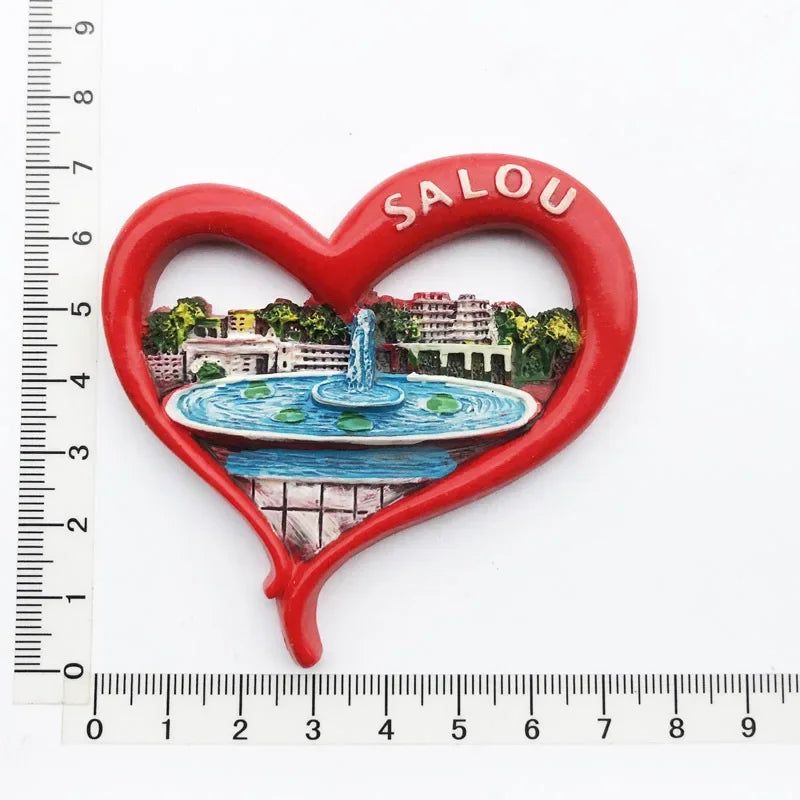 Spain Colosseo Roma Italy Austria Belgium Chile  Holland Santiago England Dominican Eilat Switzerland Portugal Fridge Magnets - Grand Goldman