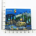 Spain Colosseo Roma Italy Austria Belgium Chile  Holland Santiago England Dominican Eilat Switzerland Portugal Fridge Magnets - Grand Goldman