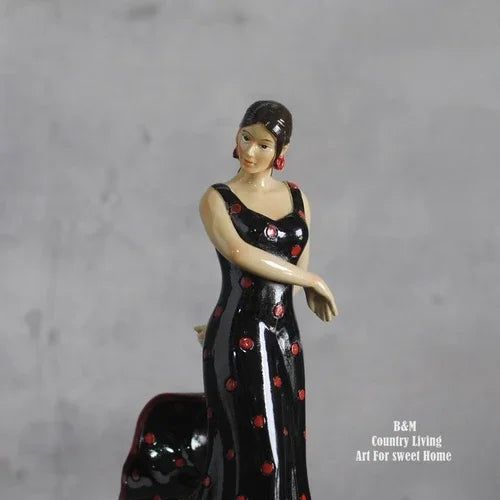 Spain Flamenco Spanish Dancing Girl  Tourist Souvenir Home Decoration Ornaments Desktop furnishing Tourist Souvenirs Gifts - Grand Goldman