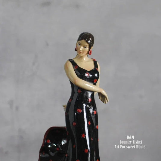 Spain Flamenco Spanish Dancing Girl  Tourist Souvenir Home Decoration Ornaments Desktop furnishing Tourist Souvenirs Gifts - Grand Goldman