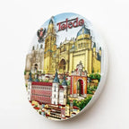 Spain Fridge Magnets Madrid Toledo Valencia Sevilla Tourism Souvenir Decorative Crafts UV Magnet Refrigerator Sticker Home Decor - Grand Goldman