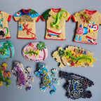Spain Fridge Magnets Mallorca Menorca  Ibiza Lizard Gecko Spanish Island of Fuerteventura Home Decor Collection Tourist Souvenir - Grand Goldman