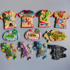 Spain Fridge Magnets Mallorca Menorca  Ibiza Lizard Gecko Spanish Island of Fuerteventura Home Decor Collection Tourist Souvenir - Grand Goldman