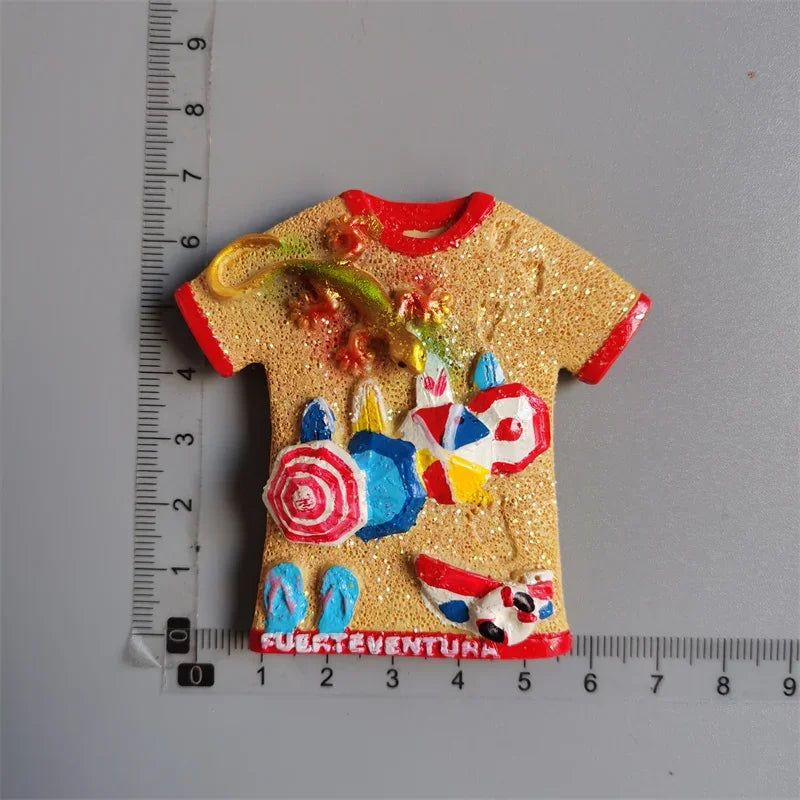 Spain Fridge Magnets Mallorca Menorca  Ibiza Lizard Gecko Spanish Island of Fuerteventura Home Decor Collection Tourist Souvenir - Grand Goldman