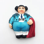 Spain Fridge Magnets Tourism Souvenir Arts and Crafts Cute Flamenco Bullfighter Magnetic Refrigerator Stickers Home Decoration - Grand Goldman